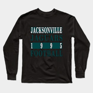 Jacksonville Jaguars Football 1995 Classic Long Sleeve T-Shirt